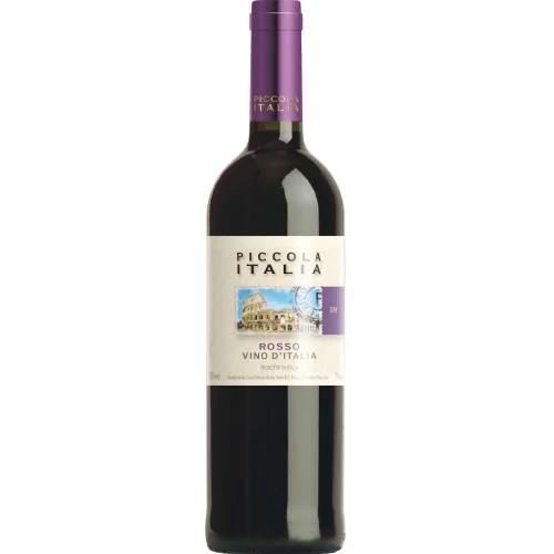 Table wine dry red PICCOLA ITALY 11% 0.75