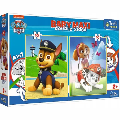 Puppy Patrol Team Baby MAXI Puzzle Trefl 43003