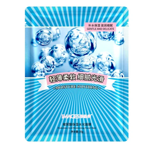 Mask with Hyaluronic Acid Water-optical Images