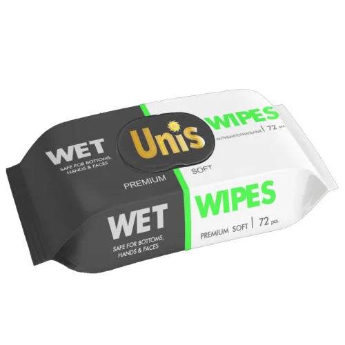 Wet wipes universal 72 pcs.
