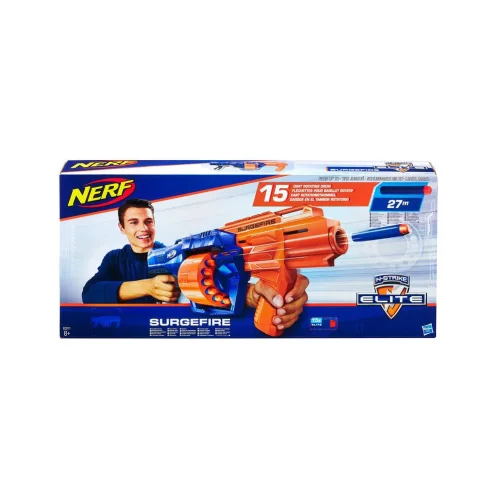 Burst of Fire Blaster with NERF E0011 cartridges