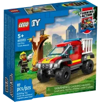 Конструктор LEGO City Спасательный пожарный внедорожник 60393
