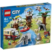 Конструктор LEGO City Лагерь спасения дикой природы, 503 дет., 60307