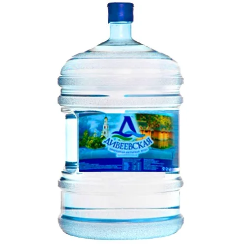 Drinking bottled water Diveevskaya