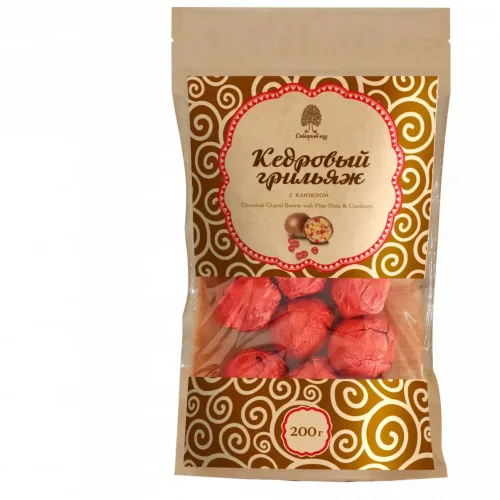 Cedar grillage with cranberries / craft package / 200 g