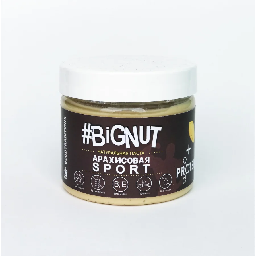 Peanut Paste "Sport" with Protein, 300g