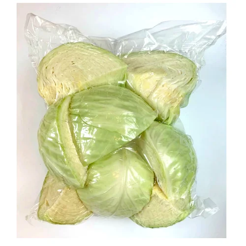 Purified white cabbage