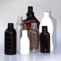  Plastic PET bottles are widely used for storing household chemicals and cosmetic products.