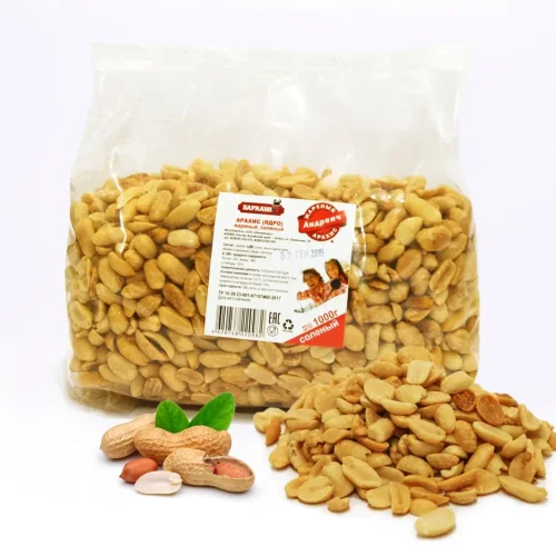 Peanuts fried salted package 1000 g.
