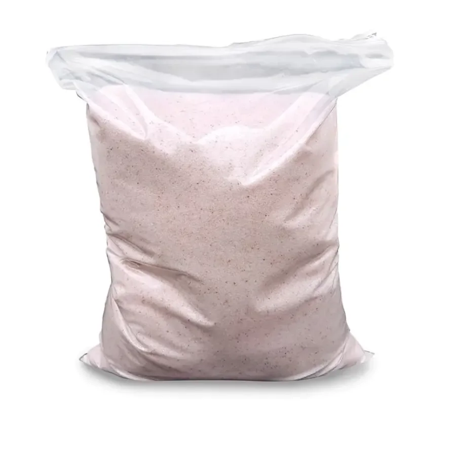 Пищевая Гималайская розовая соль мелкий помол 0,5-1 мм эконом. упаковка 5 кг