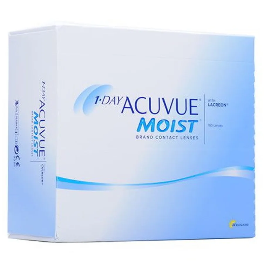 Contact Lens 1-Day Acuvue Moist 180PK
