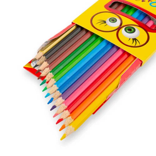 Set of colored pencils 12+1 pcs.(90 g)