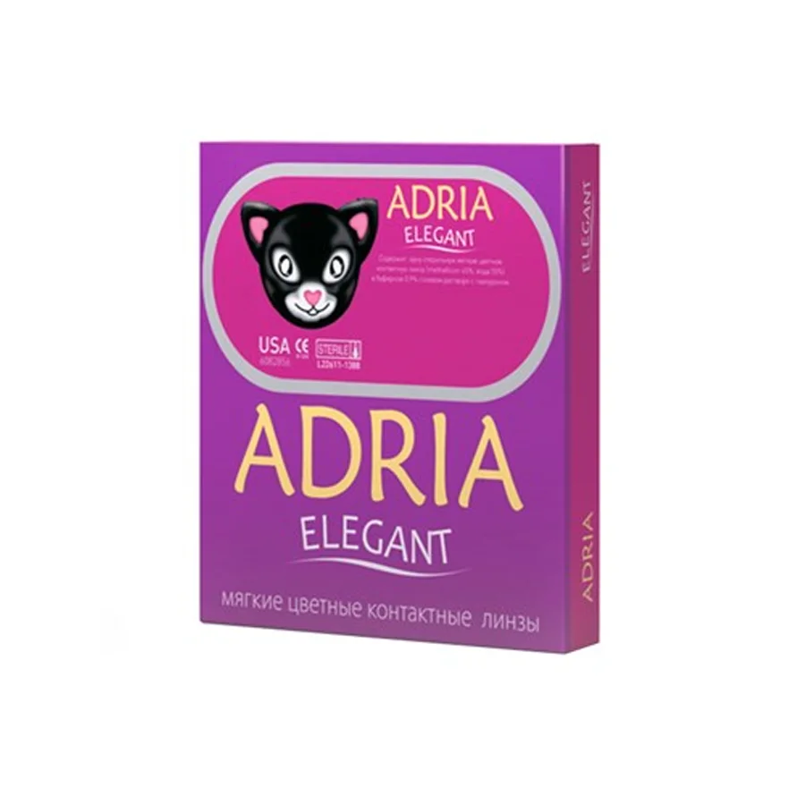 Цветные контактные линзы Adria Elegant 2Tone (2 шт.)
