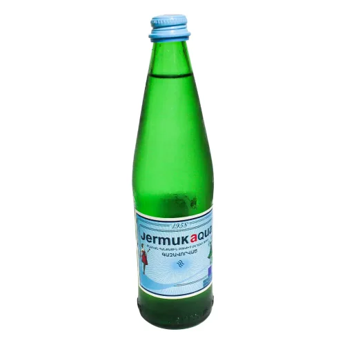 Jermuk Aqua carbonated 0.5 tbsp. Booth.