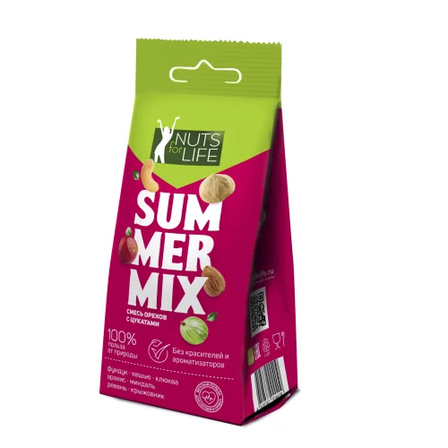 Summer MIX. A mixture of nuts with candied fruits 100 g