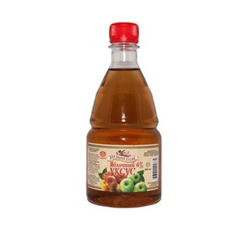 Vinegar for good apple cuisine
