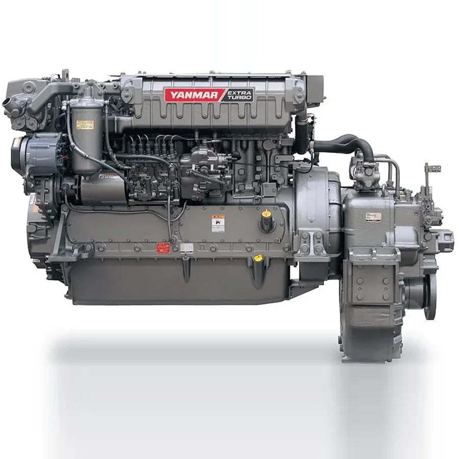 Судовой дизельный двигатель Yanmar 6HA2M-WDT мощностью 405 л.с. Бортовой двигатель
