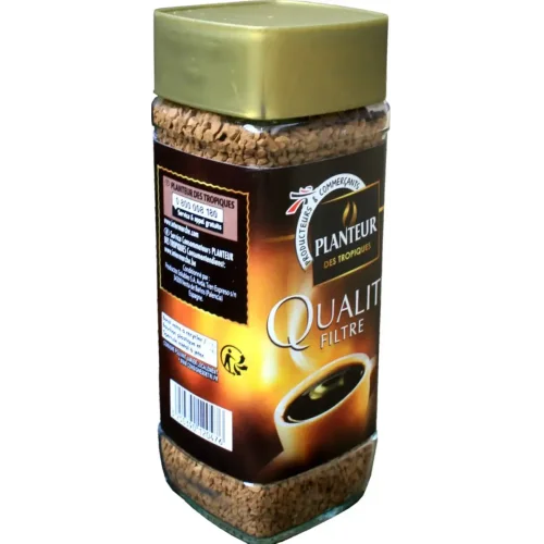Coffee soluble sublimated Qualite Filtre