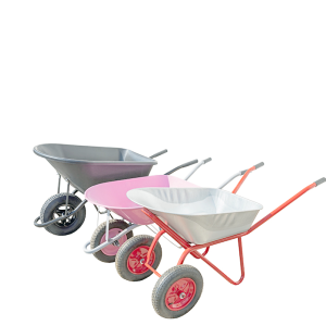 Wheelbarrows, carts