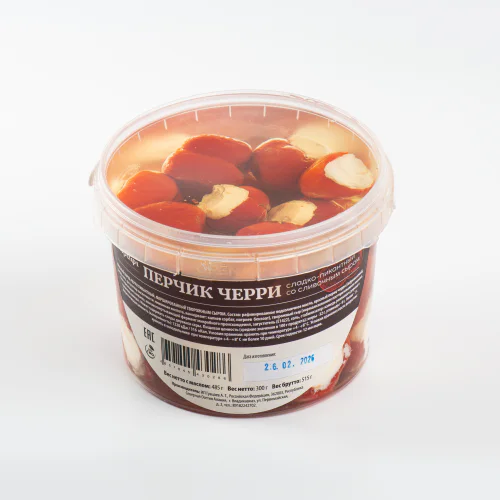 Stuffed cherry peppers (red hot) 300 g 