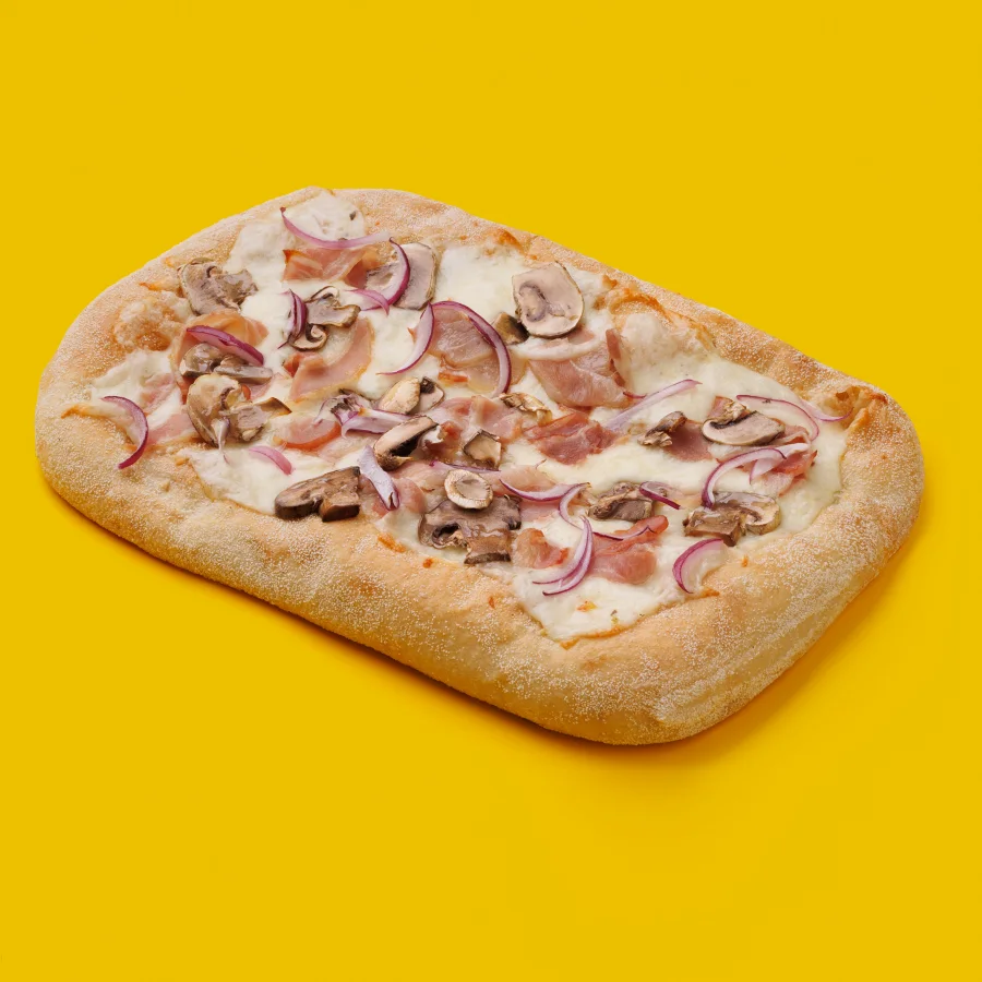 Римская пицца "Карбонара" 20х30