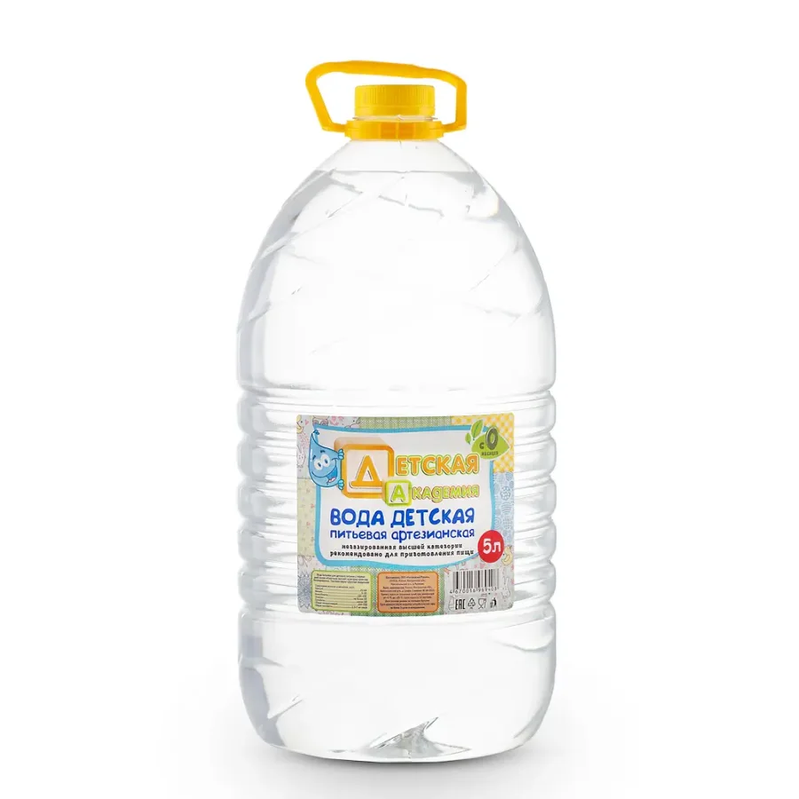 Вода детская питьевая артезианская, 5л
