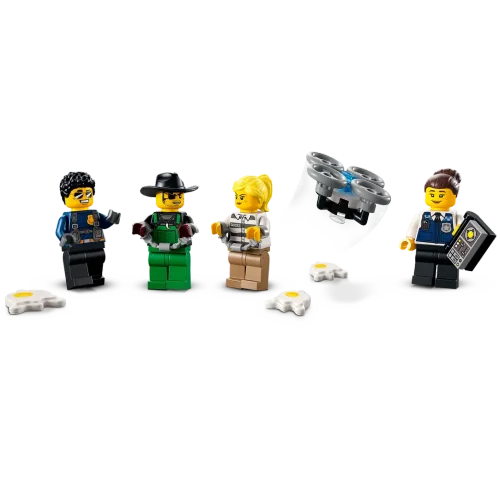 Конструктор LEGO City Полицейский мобильный командный трейлер 60315