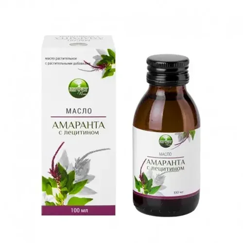 Amaranth oil with lecithin