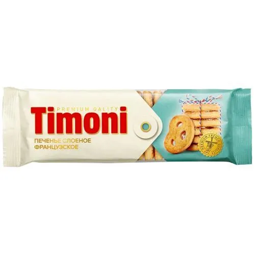 Французское печенье слоеное "Тимони", 115 г