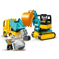 LEGO DUPLO Truck and Crawler Excavator 10931