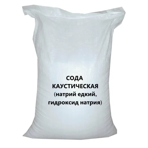 Сода каустическая (Натрий едкий, гидрооксид натрия) /мешок 25 кг