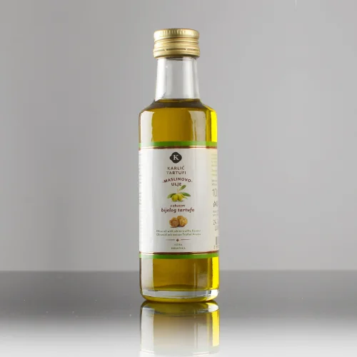 Olive oil with a taste of white truffle