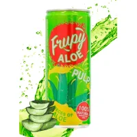 Juice with pieces of aloe fruit - "FRUPY" Aloe vera 0.25l jb ban. 12 pcs.