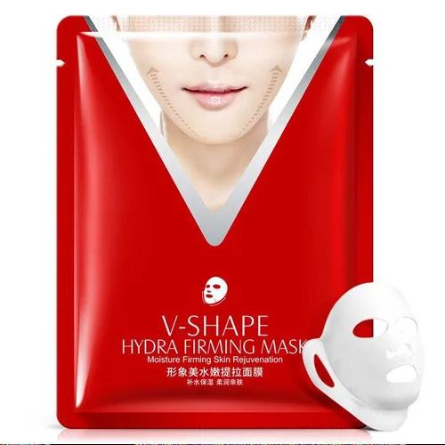 Mask for the elasticity of the contour of the face and neck Images