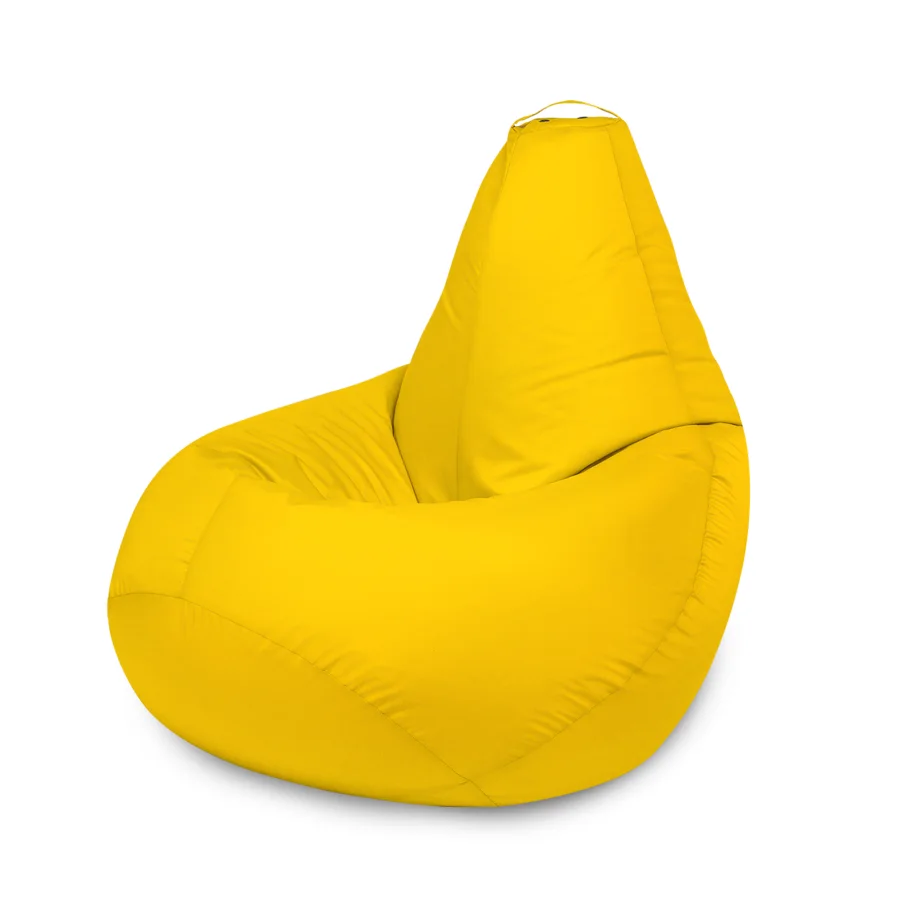 Кресло-мешок "груша",  размер Стандарт, оксфорд, желтый b_113