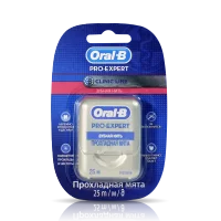 Tooth thread Oral-B Pro-Expert Clinic Line Cool Mint, 25 m.