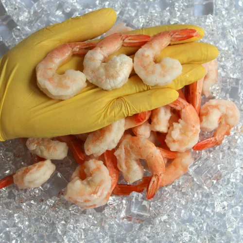 Royal shrimp in / m peeled with a tail