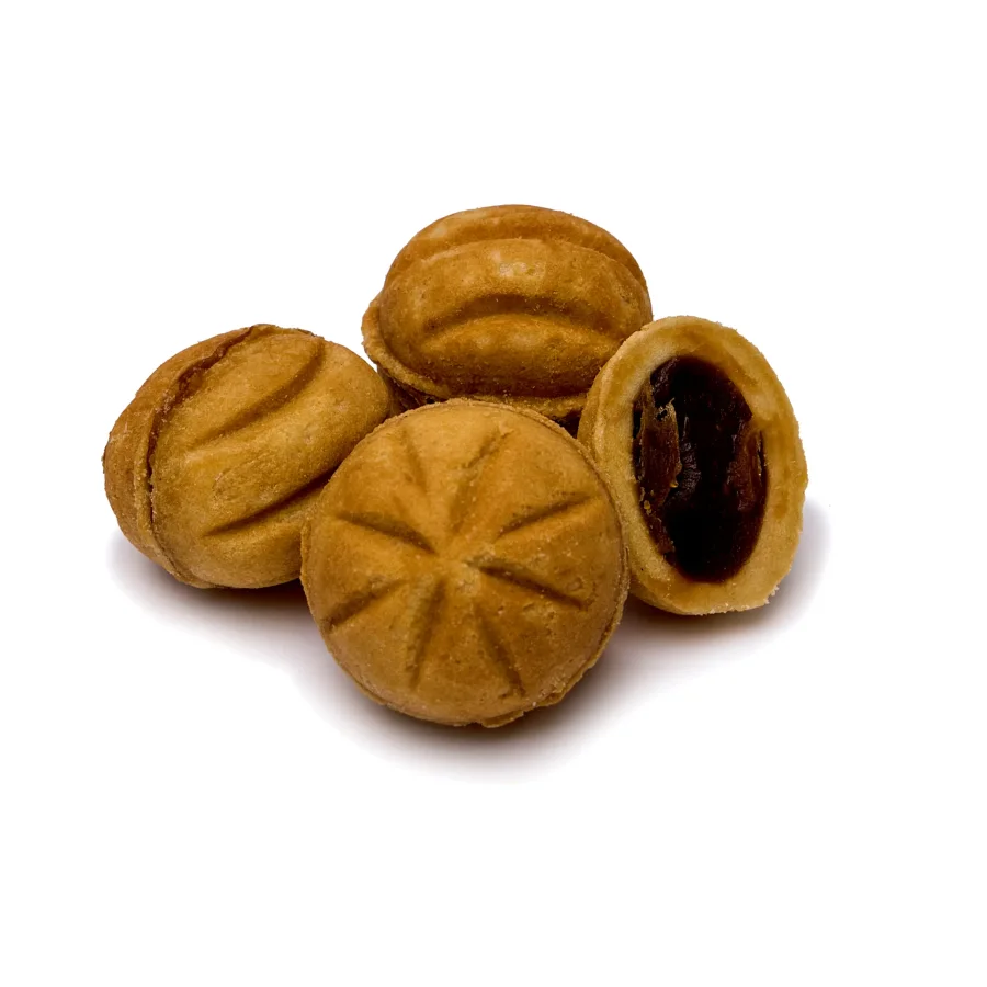 Cookies «Nuts« with condensed milk