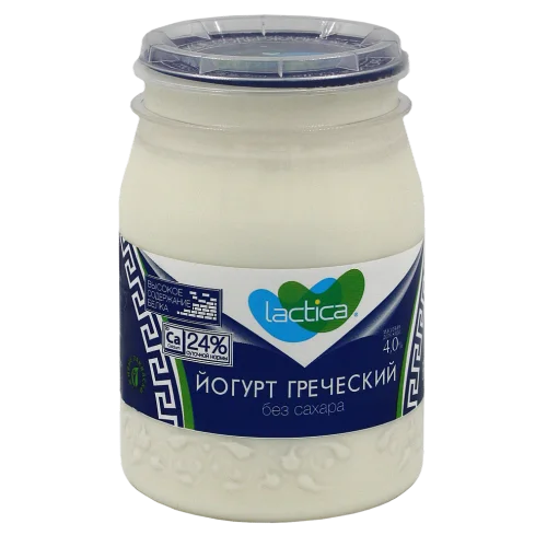 Natural Greek yogurt 4% 190g.