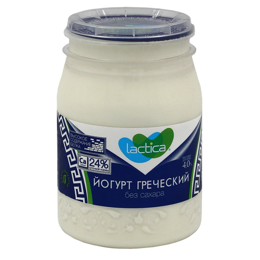 Йогурт натуральный греческий 4% 190г.