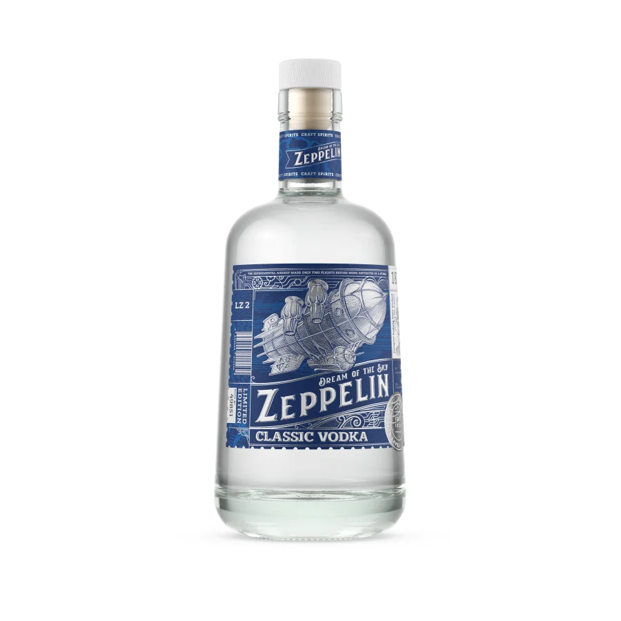 Zeppelin Classic Vodka.
