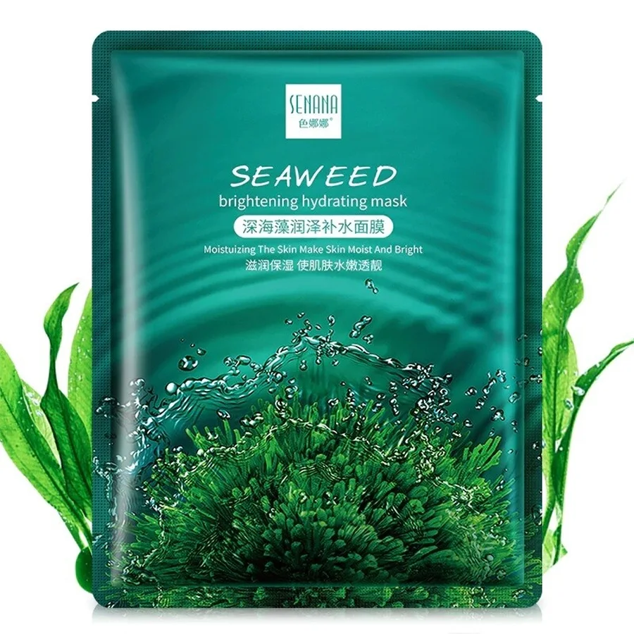 Nourishing face mask with Senana seaweed extract