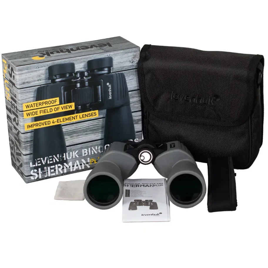 Binoculars Levenhuk Sherman Plus 10x50