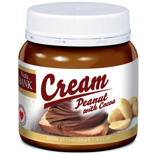 Peanut butter cream with cocoa 250 g 