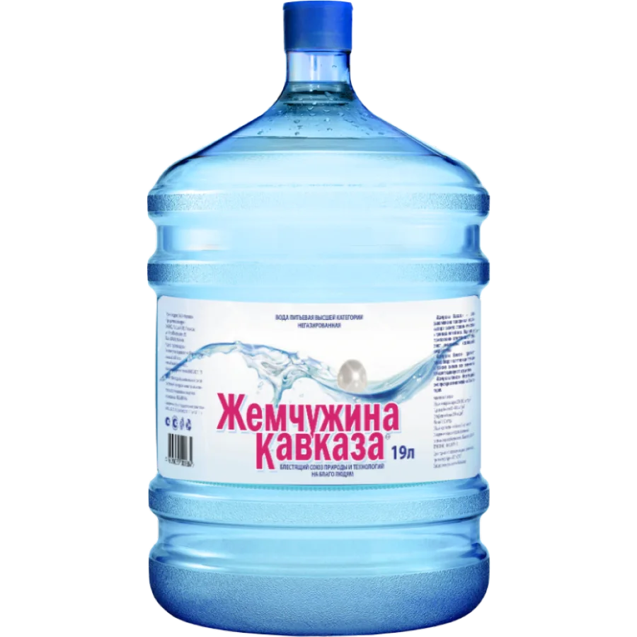 Вода питьевая Жемчужина Кавказа 19 л в обменной таре