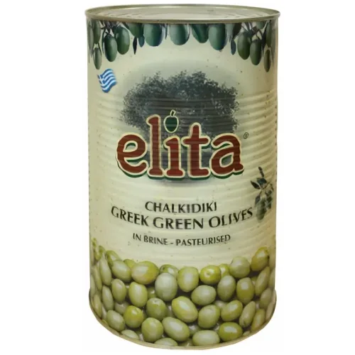 Греческие оливки фаршированные перцем пименто "ELITA"