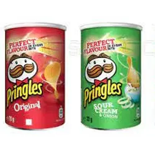 PRINGLES chips in assortment