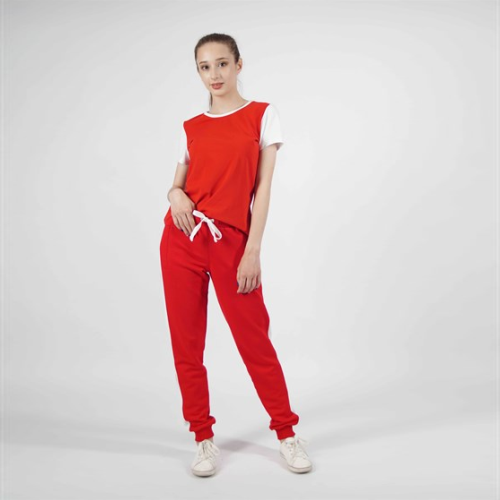 Women's Red sports pants