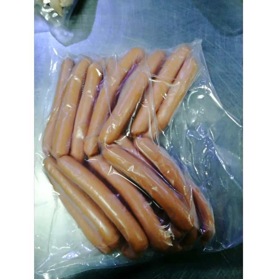 Sausages from chicken breast fillet