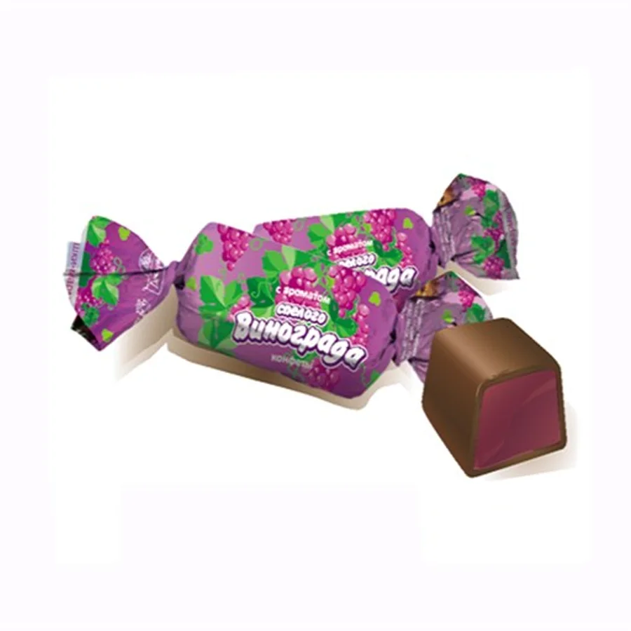 Конфеты «Милашки-мармелашки с ароматом спелого винограда»
